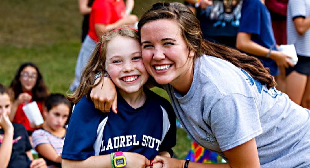 Summer camp staff in Maine