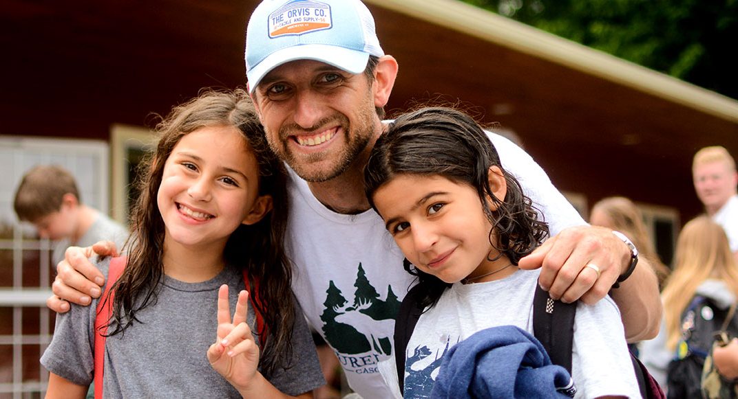 Summer camp staff in Maine