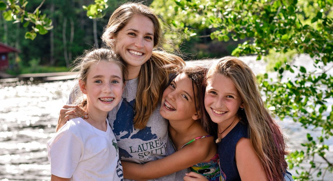 Summer camp staff in Maine