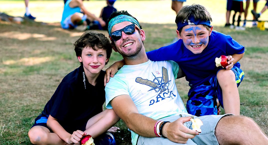 Summer camp staff in Maine