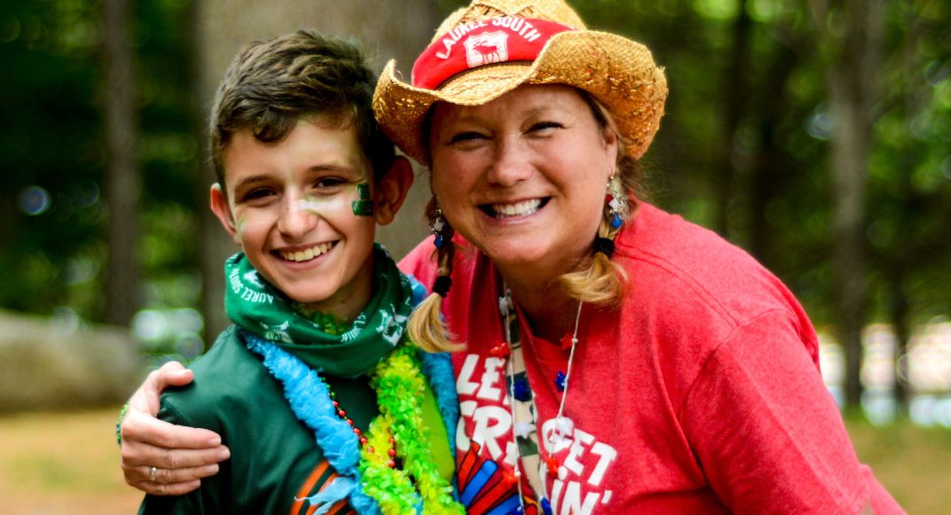 Summer camp staff in Maine
