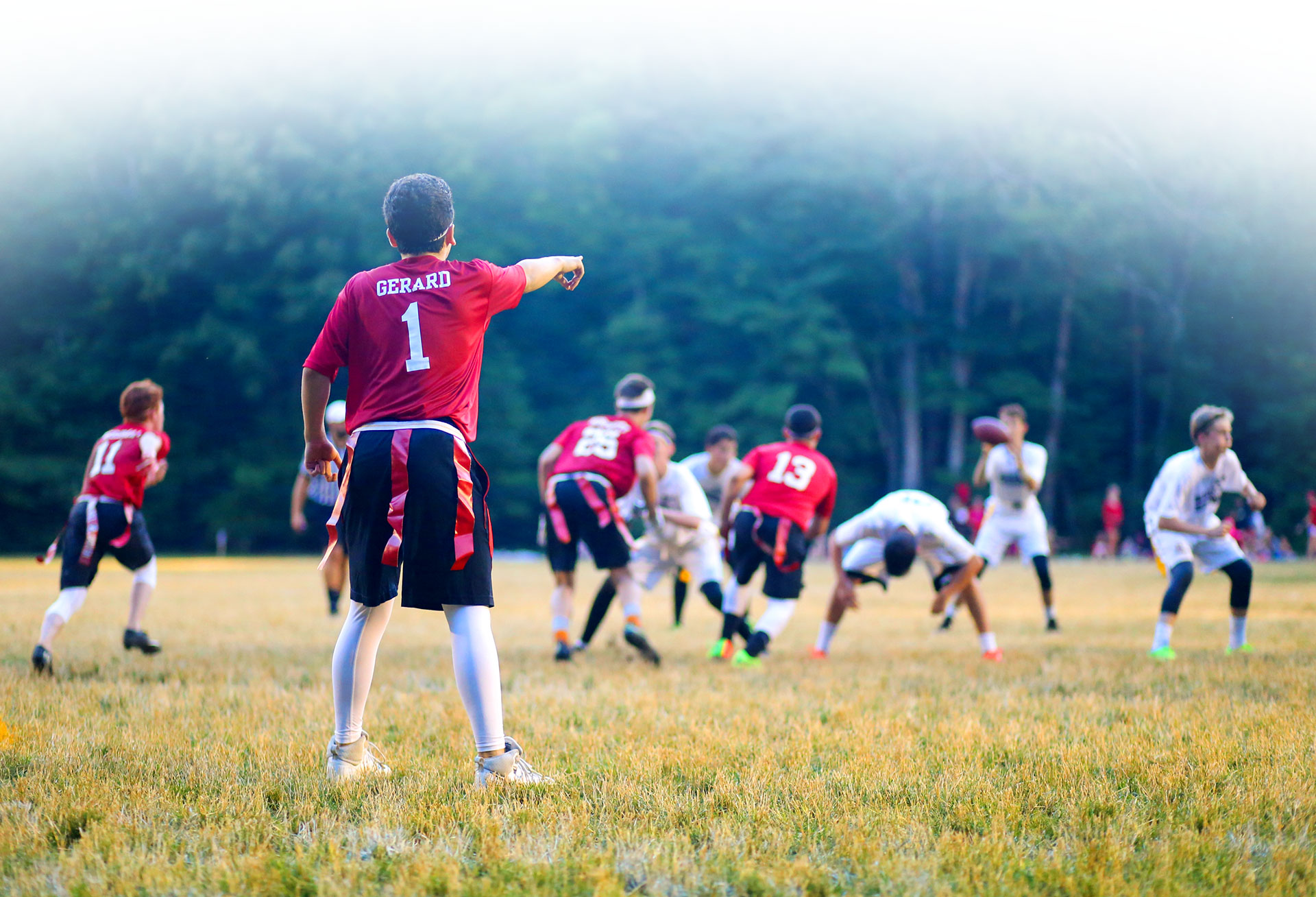 summer camp footer background photo