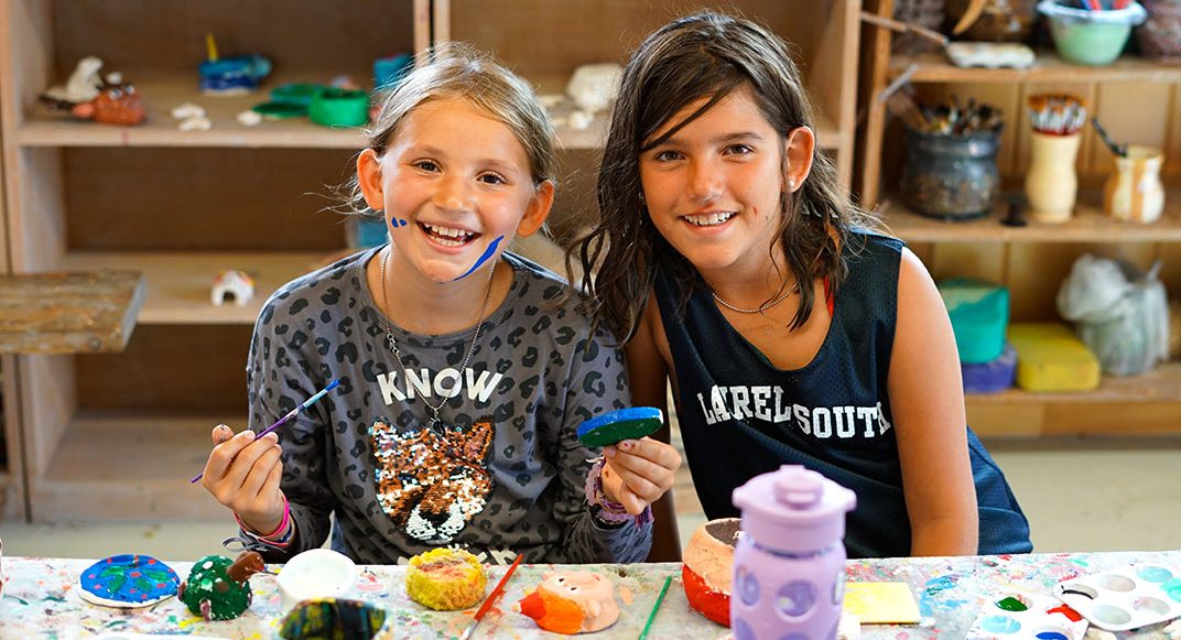 Fine and performing arts at summer camp in Maine