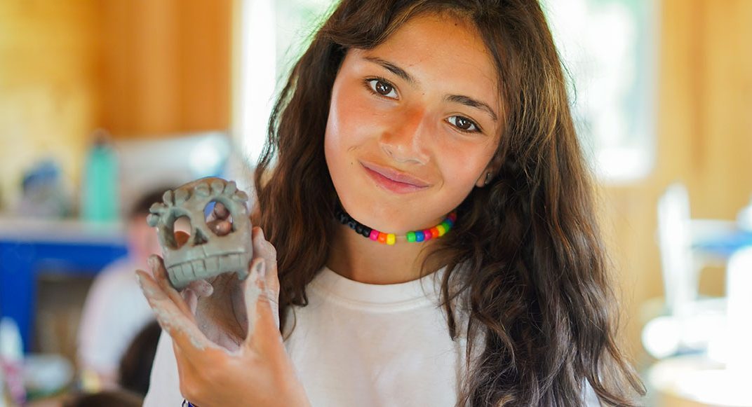 Fine and performing arts at summer camp in Maine