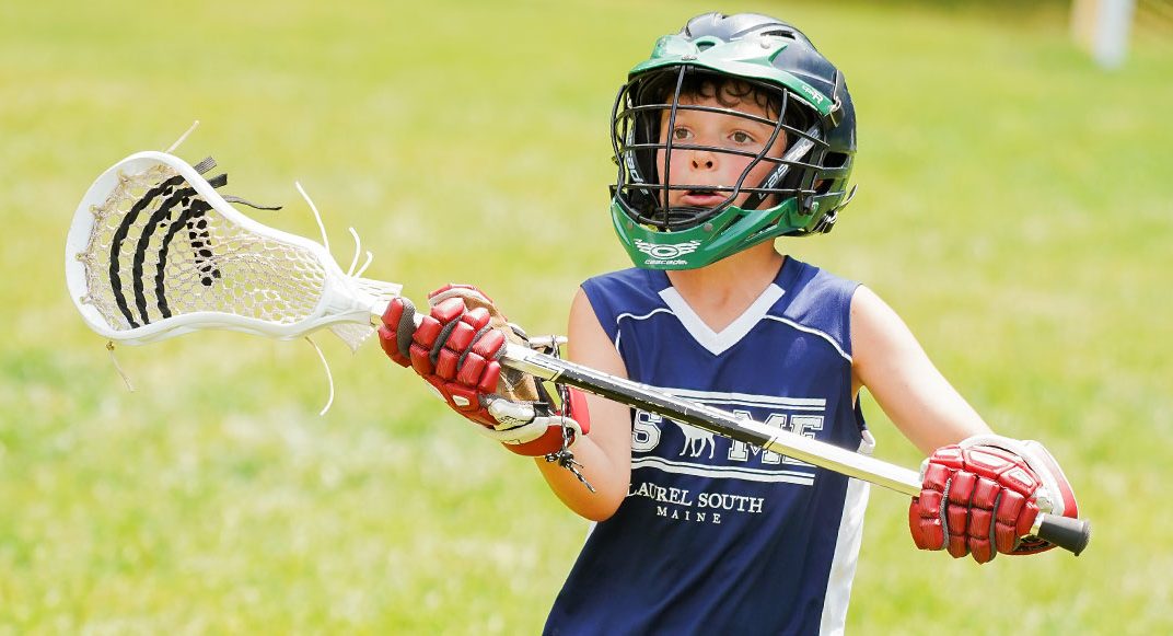Athletics and sports program at summer camp in Maine