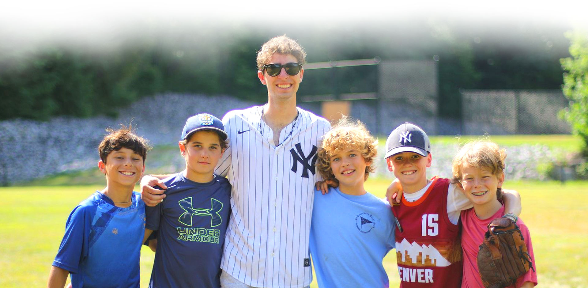 summer camp footer background photo